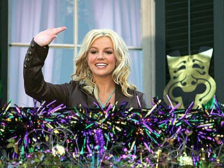Britney Celebrates Mardi Gras