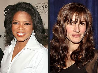 Tony Nods for Oprah, Not Julia | Julia Roberts, Oprah Winfrey