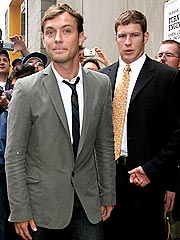 Britney's Bodyguard Watching Over Jude | Jude Law