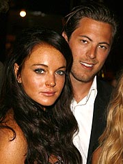 Harry Morton & Lindsay Lohan: On a Break