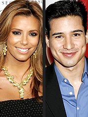 Eva Longoria Cheers on Mario Lopez