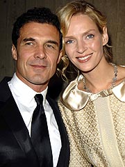 Uma Thurman Stands by Her Man | Uma Thurman