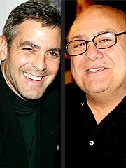 Clooney Had 'Brutal Night' Drinking with DeVito