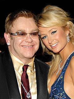 Elton's Oscar Bash! | Elton John, Paris Hilton