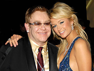 Elton's Oscar Bash! | Elton John, Paris Hilton