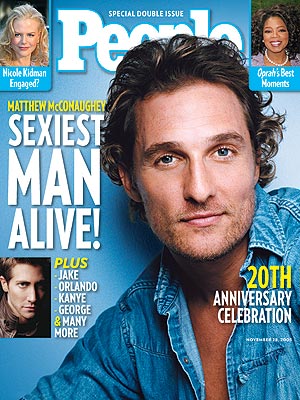 What is 2005's Sexiest Man Alive Matthew McConaughey's personal motto? | Matthew McConaughey