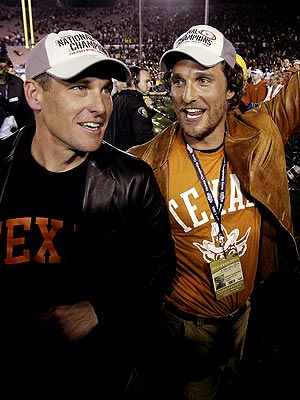 TEAM SPIRIT photo | Lance Armstrong, Matthew McConaughey