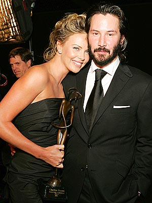 SWEET REUNION photo | Charlize Theron, Keanu Reeves