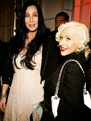 TWO TONE photo | Cher, Christina Aguilera