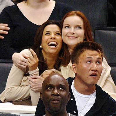 SPURS OF THE MOMENT photo | Eva Longoria-Parker, Marcia Cross
