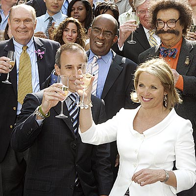 A FOND FAREWELL photo | Katie Couric, Matt Lauer