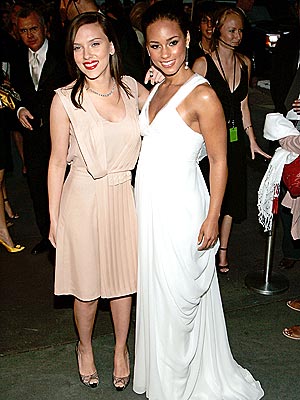 LOVELY LADIES photo | Alicia Keys, Scarlett Johansson