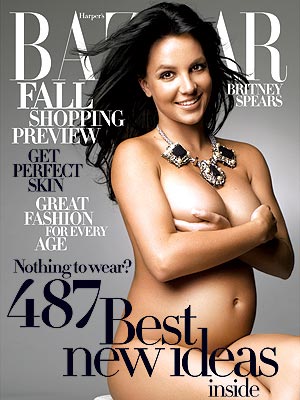 Britney Spears Nude Pregnant Cover