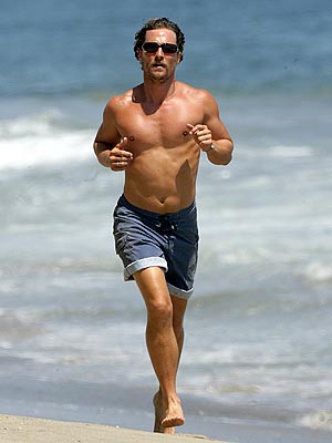 RUNNING MAN photo | Matthew McConaughey