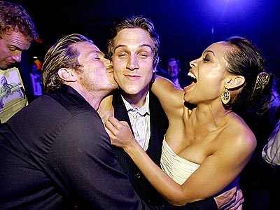 THREE'S COMPANY photo | Jason Lewis, Jason Mewes, Rosario Dawson