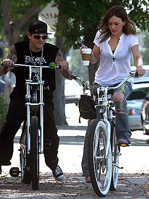 EASY RIDERS photo | Hilary Duff, Joel Madden