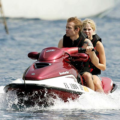 THE JET SET photo | Avril Lavigne, Derick Whibley