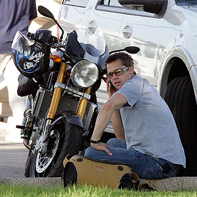 SITTING PRETTY photo | Brad Pitt