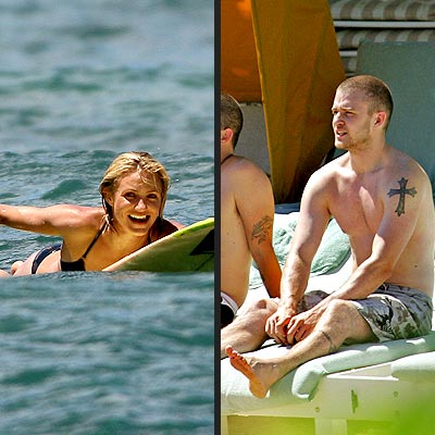 HANG TIME photo | Cameron Diaz, Justin Timberlake