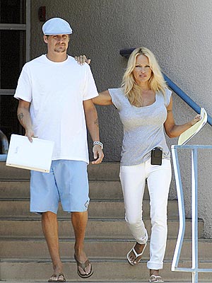 NEWLYWED BLISS photo | Kid Rock, Pamela Anderson