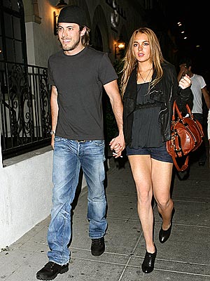 HOLDING STEADY photo | Harry Morton, Lindsay Lohan