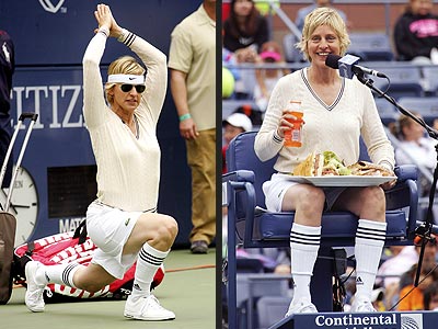 UMPIRE STRIKES BACK photo | Ellen DeGeneres