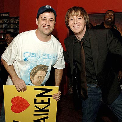 THE ULTIMATE CLAYMATE photo | Clay Aiken, Jimmy Kimmel