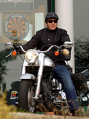 BIKER BOY  photo | George Clooney