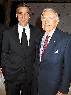 MUTUAL ADMIRATION photo | George Clooney, Walter Cronkite