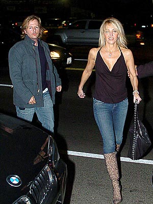 STILL 'FRIENDS'  photo | David Spade, Heather Locklear