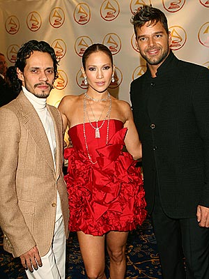 SINGING HIS PRAISES  photo | Jennifer Lopez, Marc Anthony, Ricky Martin