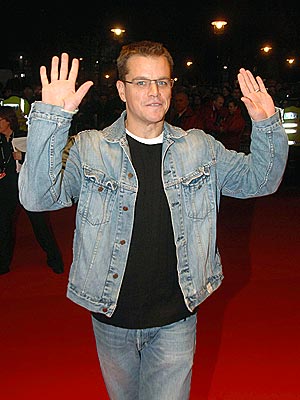 FREEZE FRAME  photo | Matt Damon