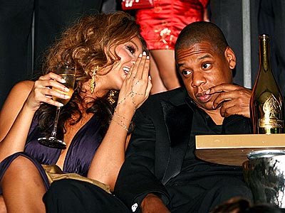 BUBBLY RECEPTION photo | Beyonce Knowles, Jay-Z