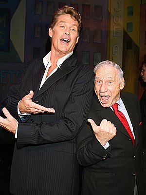 A HOFF PRODUCTION  photo | David Hasselhoff, Mel Brooks