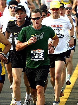 MARATHON MAN photo | Lance Armstrong