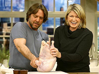 'GOOD' THINGS photo | Martha Stewart, Russell Crowe