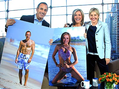 BEACH BODS photo | Ellen DeGeneres, Matt Lauer, Meredith Vieira