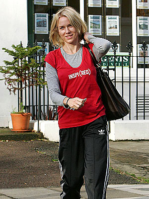 AN INSPI(RED) WORKOUT  photo | Naomi Watts