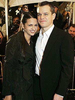 matt damon and family