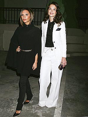 Victoria Beckham Katie Holmes. Katie Holmes, Victoria