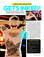 American Idol's Blake Lewis Gets Inked!