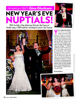 Gina Glocksen's New Year's Eve Nuptials!