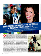 The Quarterback, the Actress & the Baby Bombshell