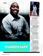 5 Questions for ... Dancing with the Stars' Warren Sapp