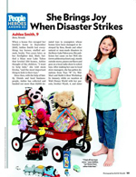 She Brings Joy When Disaster Strikes