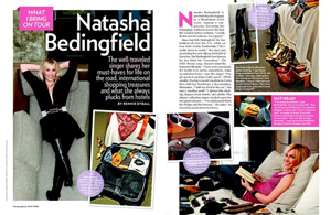 Natasha Bedingfield: What I Bring On Tour