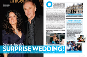 Salma Hayek's Surprise Wedding!