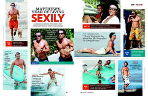 Matthew's Year of Living Sexily
