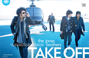 The Jonas Brothers Take Off