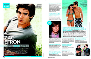 Zac Efron... Answers Your Questions